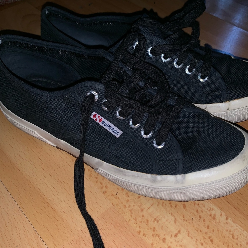 Superga lightly worn sneakers